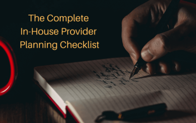 The Complete In-House Provider Planning Checklist