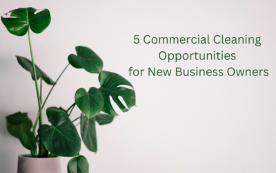 5 Commercial Cleaning Opportunities for New Business Owners