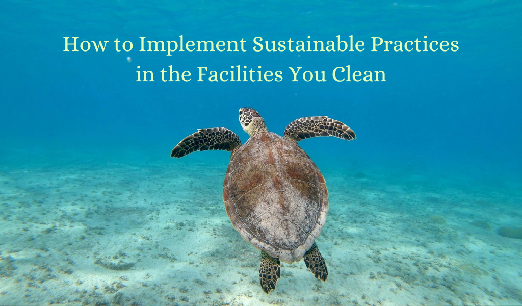 How to Implement Sustainable Practices in the Facilities You Clean
